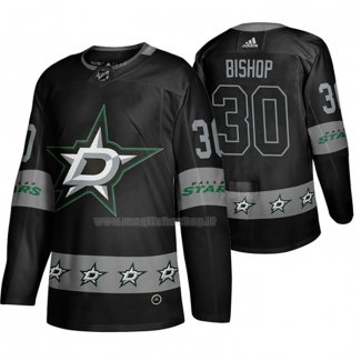 Maglia Hockey Dallas Stars Ben Bishop Breakaway Nero