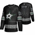 Maglia Hockey Dallas Stars Personalizzate Breakaway Nero