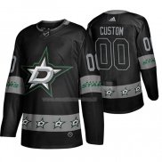 Maglia Hockey Dallas Stars Personalizzate Breakaway Nero