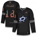 Maglia Hockey Dallas Stars Tyler Pitlick 2020 USA Flag Nero