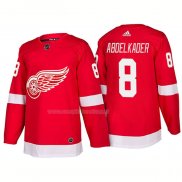Maglia Hockey Detroit Red Wings Justin Abdelkader New Outfitted 2018 Rosso