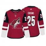 Maglia Hockey Donna Arizona Coyotes Nick Cousins Autentico Giocatore Rosso