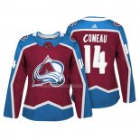Maglia Hockey Donna Colorado Avalanche Blake Comeau Autentico Giocatore Maroon