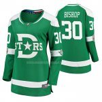 Maglia Hockey Donna Dallas Stars Ben Bishop Breakaway Giocatore 2020 Winter Classic Verde