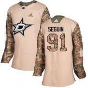 Maglia Hockey Donna Dallas Stars Tyler Seguin Autentico 2017 Veterans Day Camuffamento