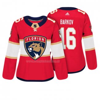 Maglia Hockey Donna Florida Panthers Aleksander Barkov Autentico Giocatore Rosso