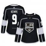 Maglia Hockey Donna Los Angeles Kings Adrian Kempe Autentico Giocatore Nero
