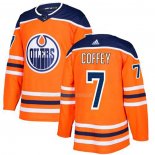 Maglia Hockey Edmonton Oilers Coffey Royal Home Autentico Arancione