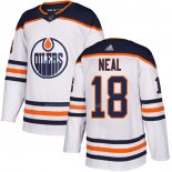 Maglia Hockey Edmonton Oilers James Neal Road Autentico Bianco