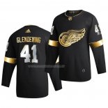 Maglia Hockey Golden Edition Detroit Red Wings Luke Glendening Limited Autentico 2020-21 Nero