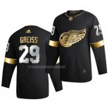 Maglia Hockey Golden Edition Detroit Red Wings Thomas Greiss Limited Autentico 2020-21 Nero