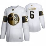 Maglia Hockey Golden Edition Edmonton Oilers Adam Larsson Limited Bianco