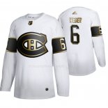 Maglia Hockey Golden Edition Montreal Canadiens Shea Weber Autentico Bianco