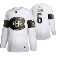 Maglia Hockey Golden Edition Montreal Canadiens Shea Weber Autentico Bianco