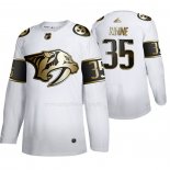 Maglia Hockey Golden Edition Nashville Predators Pekka Rinne Limited Bianco
