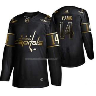 Maglia Hockey Golden Edition Washington Capitals Richard Panik Autentico Nero