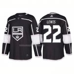 Maglia Hockey Los Angeles Kings Trevor Lewis Home 2018 Nero