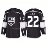 Maglia Hockey Los Angeles Kings Trevor Lewis Home 2018 Nero