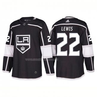 Maglia Hockey Los Angeles Kings Trevor Lewis Home 2018 Nero