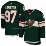 Maglia Hockey Minnesota Wild Kirill Kaprizov Autentico Home Verde