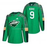 Maglia Hockey Minnesota Wild Mikko Koivu 2018 Dia de San Patricio Verde