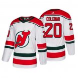 Maglia Hockey New Jersey Devils Blake Coleman Alternato Autentico Bianco