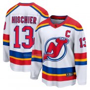 Maglia Hockey New Jersey Devils Nico Hischier Special Edition Breakaway Bianco