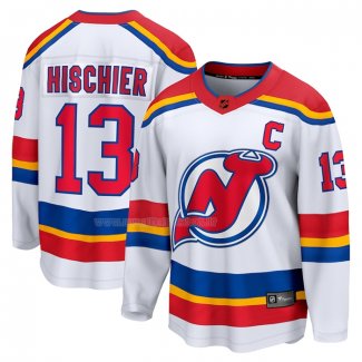 Maglia Hockey New Jersey Devils Nico Hischier Special Edition Breakaway Bianco
