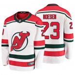 Maglia Hockey New Jersey Devils Stefan Noesen Alternato Breakaway Bianco
