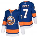 Maglia Hockey New York Islanders Jordan Eberle 2018 Autentico Home Blu