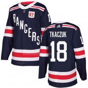 Maglia Hockey New York Rangers Walt Tkaczuk 2018 Winter Classic Blu