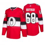 Maglia Hockey Ottawa Senators Mike Hoffman 100 Classic Rosso
