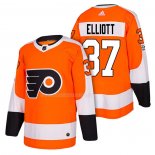 Maglia Hockey Philadelphia Flyers Brian Elliott Autentico Home 2018 Arancione