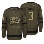 Maglia Hockey Philadelphia Flyers Radko Gudas Salute To Service Verde Militare