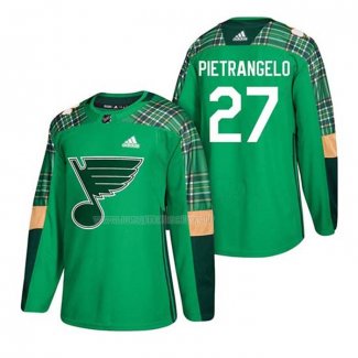 Maglia Hockey St. Louis Blues Alex Pietrangelo Autentico Armed Special Forces Giocatore Camuffamento