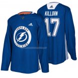 Maglia Hockey Tampa Bay Lightning Alex Killorn New Season Practice Blu