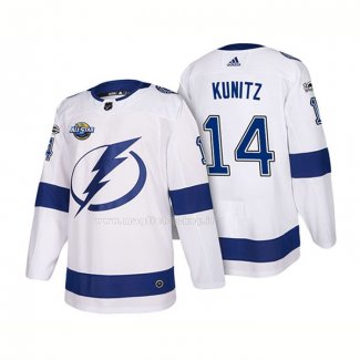 Maglia Hockey Tampa Bay Lightning Chris Kunitz 2018 Bianco