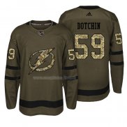 Maglia Hockey Tampa Bay Lightning Jake Dotchin Salute To Service Verde Militare