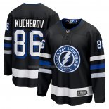 Maglia Hockey Tampa Bay Lightning Nikita Kucherov Alternato Premier Breakaway Nero