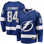 Maglia Hockey Tampa Bay Lightning Tanner Jeannot Home Breakaway Blu