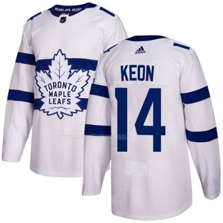 Maglia Hockey Toronto Maple Leafs Dave Keon Autentico 2018 Stadium Series Bianco