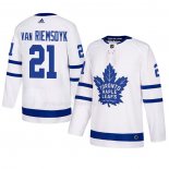Maglia Hockey Toronto Maple Leafs James Van Riemsdyk 2018 Autentico Bianco
