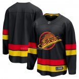 Maglia Hockey Vancouver Canucks Alternato Premier Breakaway 2022-23 Nero
