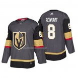 Maglia Hockey Vegas Golden Knights Griffin Reinhart Home Autentico Giocatore Gris