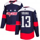 Maglia Hockey Washington Capitals Jakub Vrana Autentico 2018 Stadium Series Blu