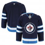Maglia Hockey Winnipeg Jets Home Autentico Pro Blu1