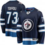Maglia Hockey Winnipeg Jets Tyler Toffoli Home Premier Breakaway Blu