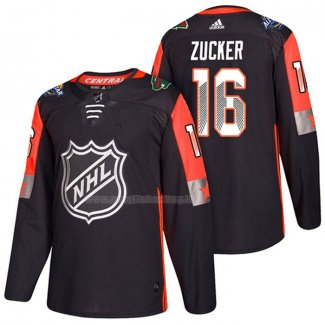 Maglia Hockey 2018 All Star Minnesota Wild Jason Zucker Nero2