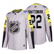 Maglia Hockey 2018 All Star New York Rangers Kevin Shattenkirk Gris