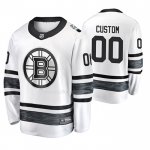 Maglia Hockey 2019 All Star Boston Bruins Personalizzate Bianco